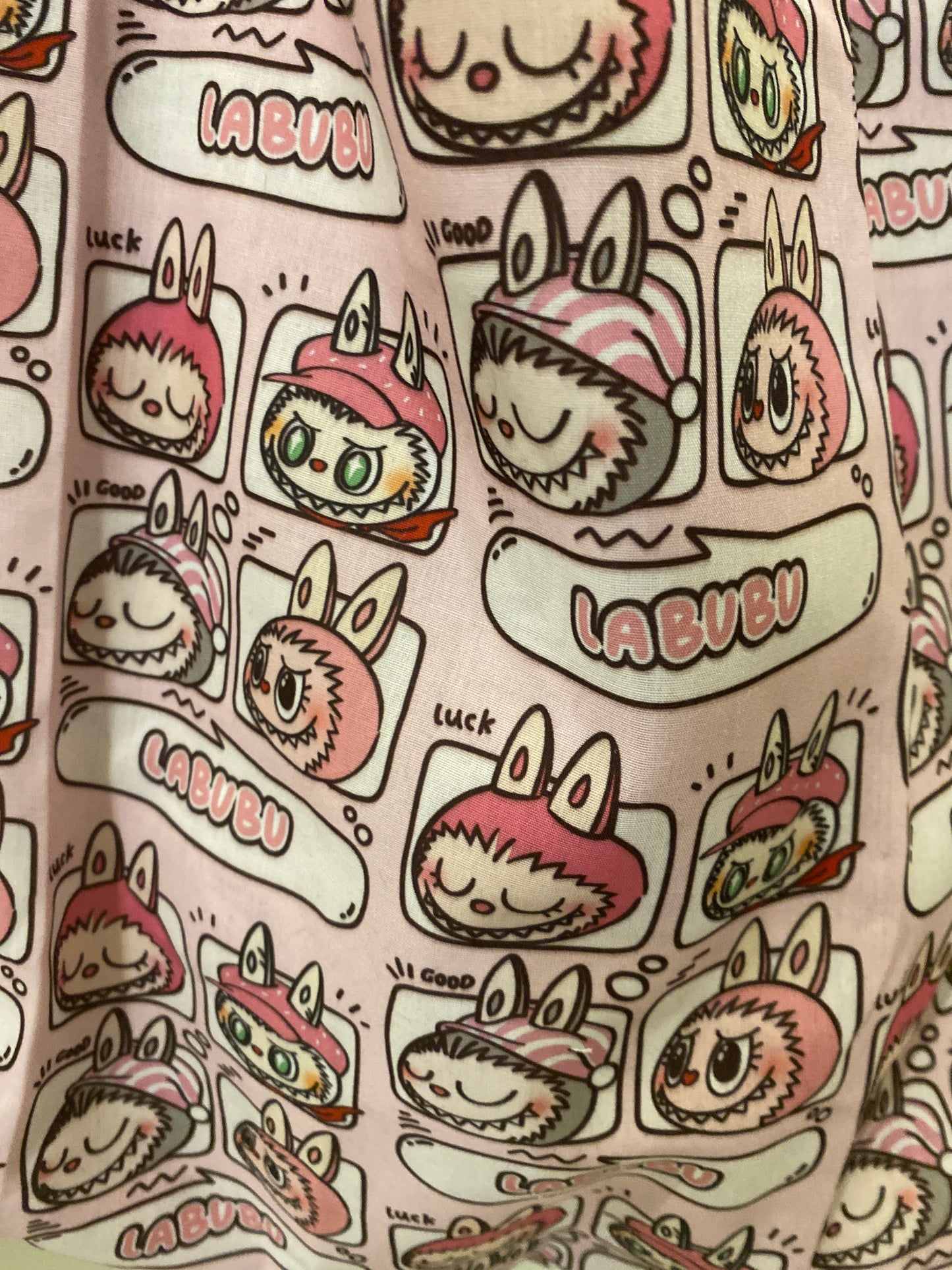 Kids tote bag labubu