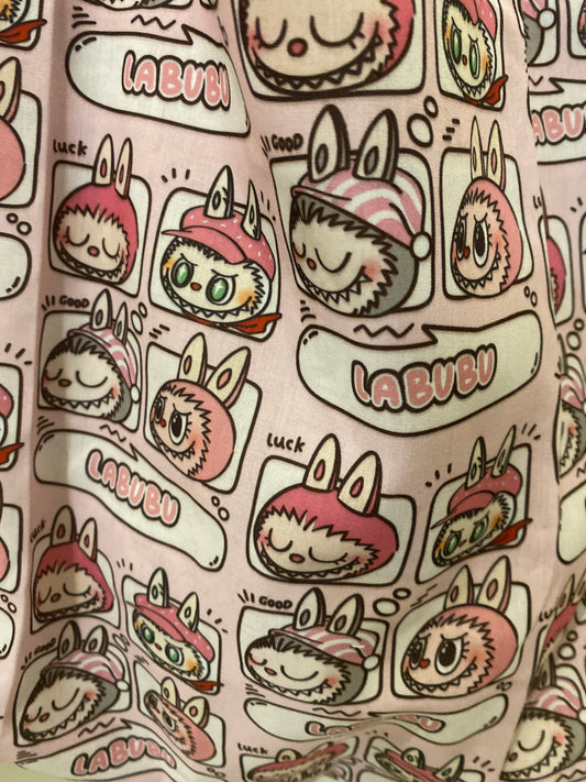 Kids tote bag labubu