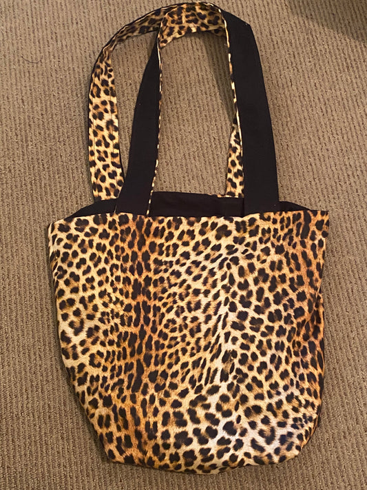 leopard print type bag